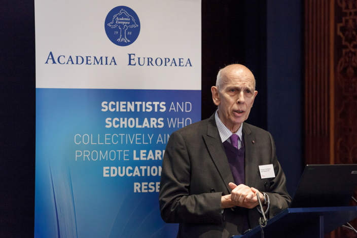Cardiff Hub Academic Director Professor Ole Petersen at AE’s 30th anniversary celebrations (The Royal Society, Sept 2018)